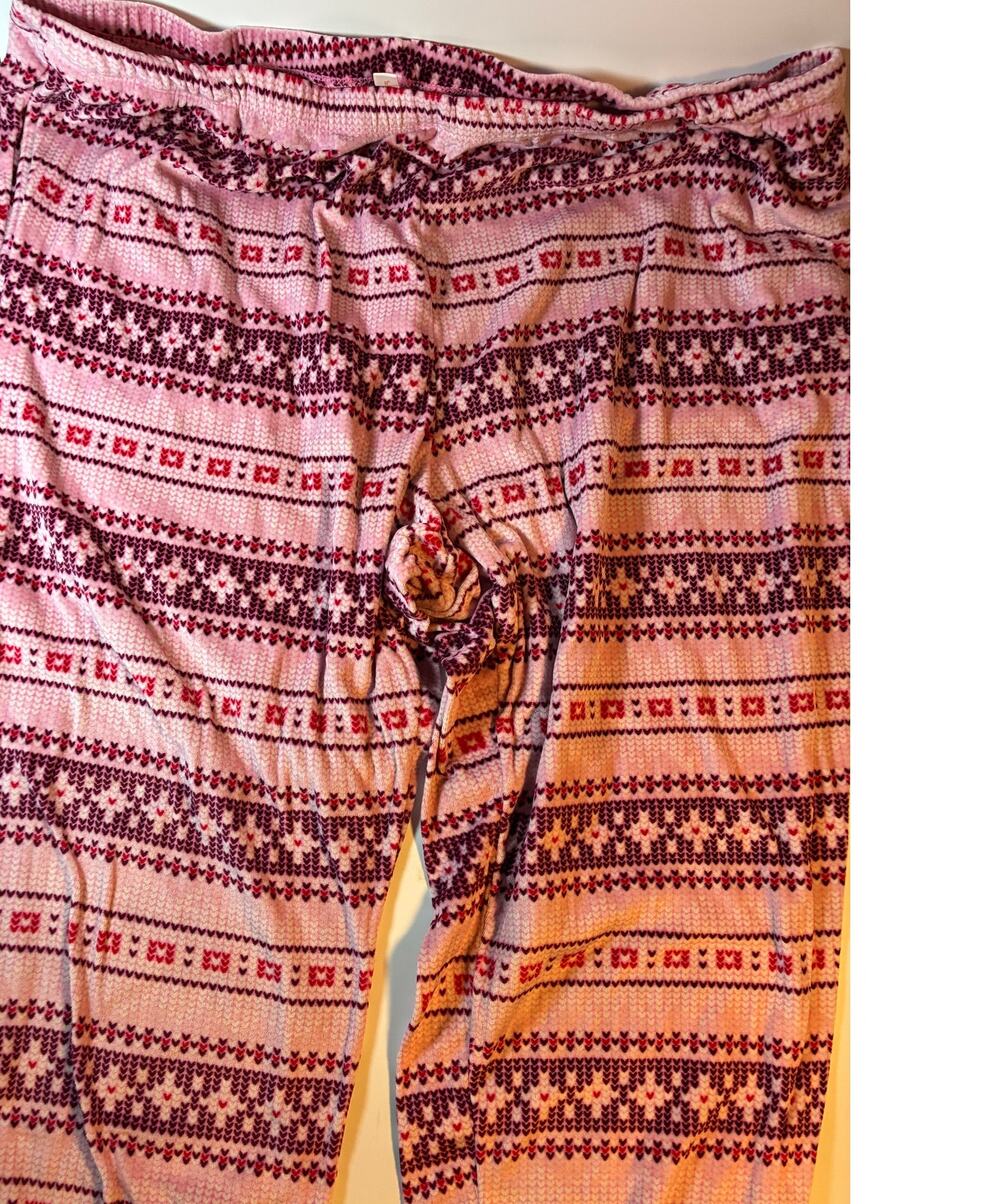 Womens Pajama Bottoms Pants, Joyspun, Size 2x